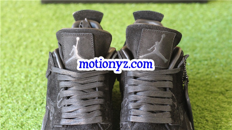 Authentic Kaws x Air Jordan 4 Cool Black